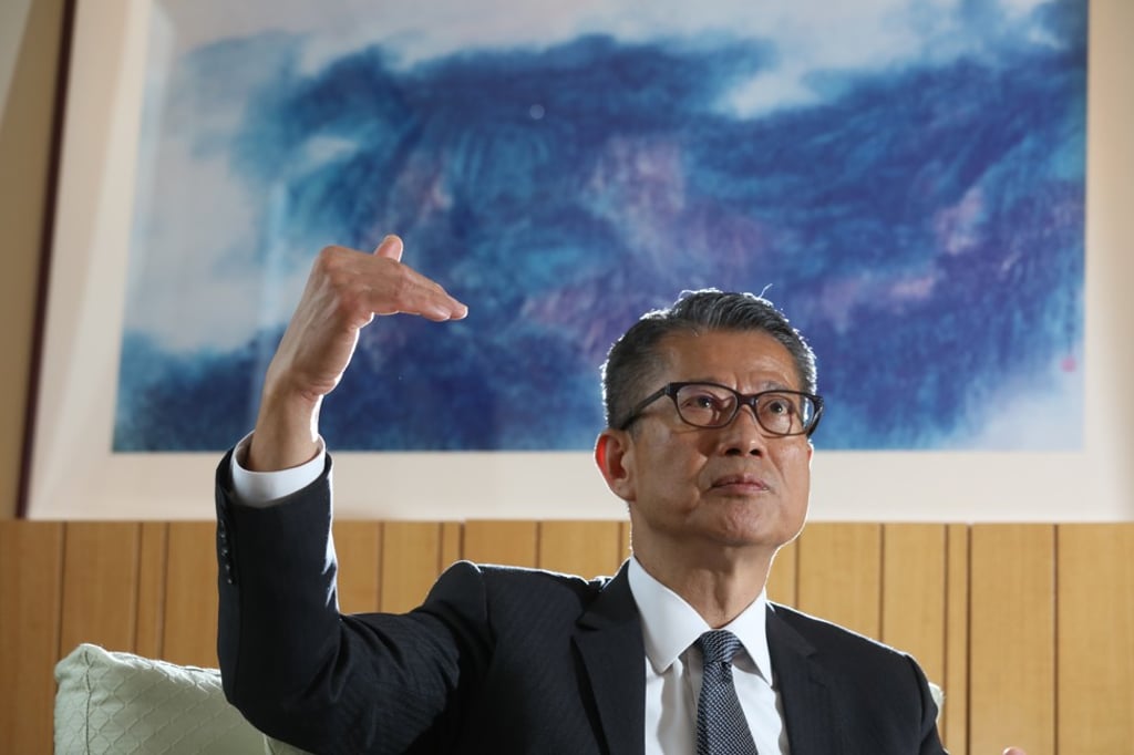 Financial Secretary Paul Chan says the deficit for the coming ‘will become higher’. Photo: Dickson Lee