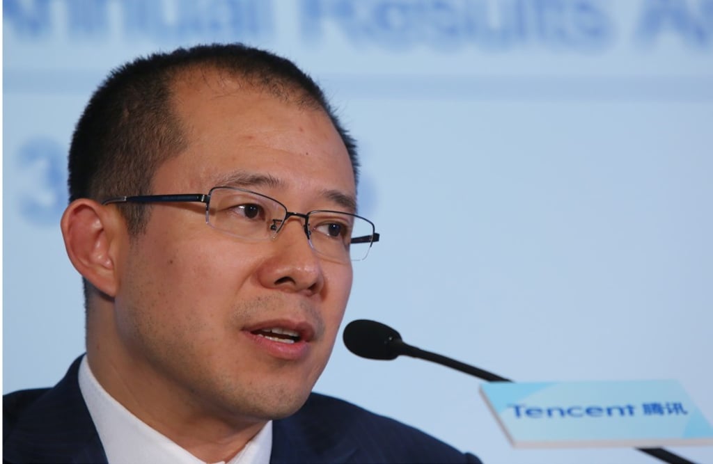 Tencent Holdings president Martin Lau Chi-ping. Photo: SCMP