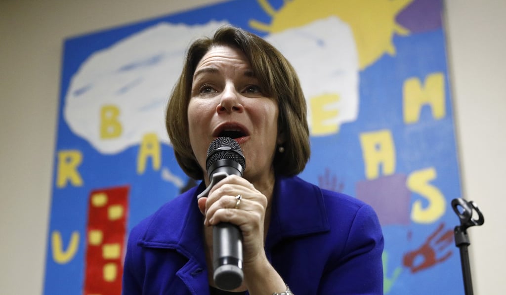 US Senator Amy Klobuchar. Photo: AP US Senator Amy Klobuchar. Photo: AP