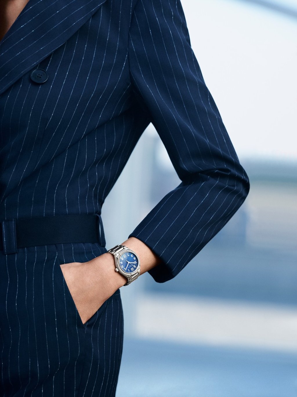 The Twenty-4 automatic bracelet is elegant and supple, and it fits the wrist in the most comfortable way. Photo: Patek Philippe