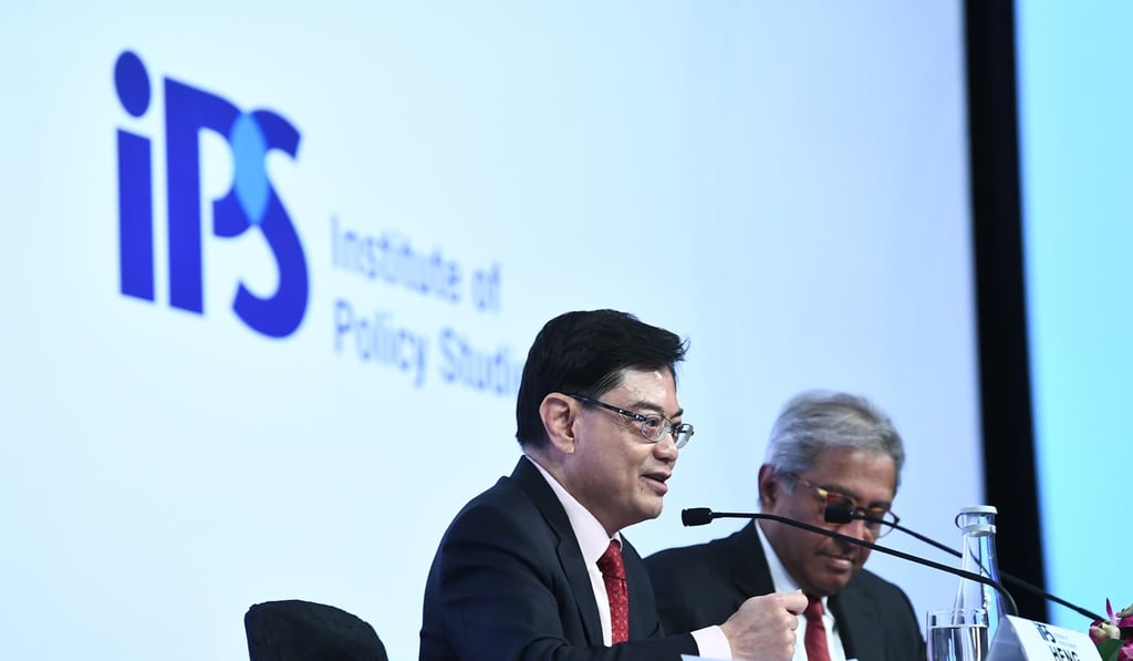 Deputy Prime Minister and Finance Minister Heng Swee Keat. Photo: Jacky Ho for the IPS Deputy Prime Minister and Finance Minister Heng Swee Keat. Photo: Jacky Ho for the IPS
