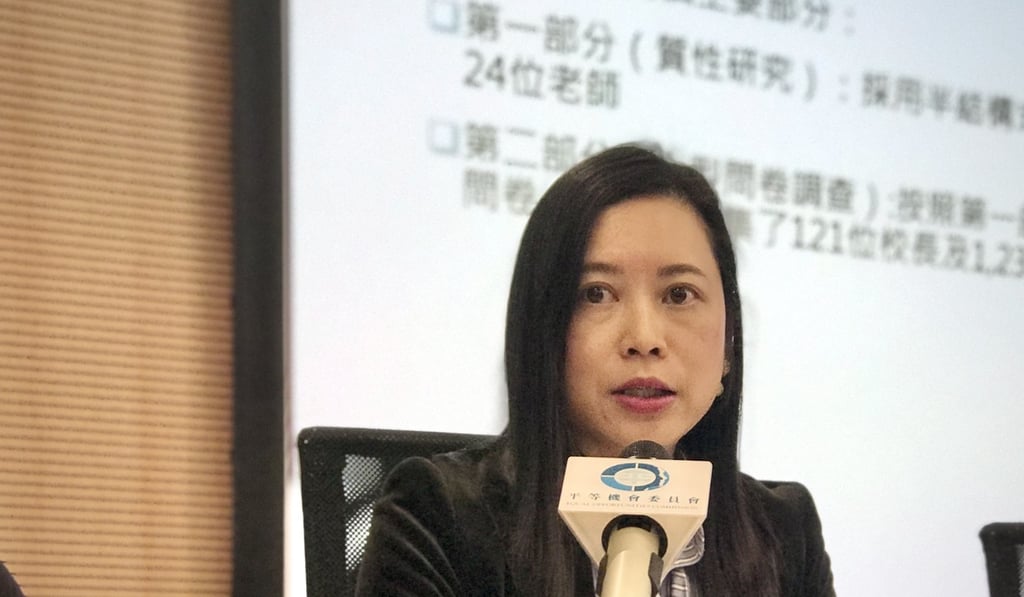 Elizabeth Loh said the proportion of teachers with relevant training was low. Photo: Chan Ho-him