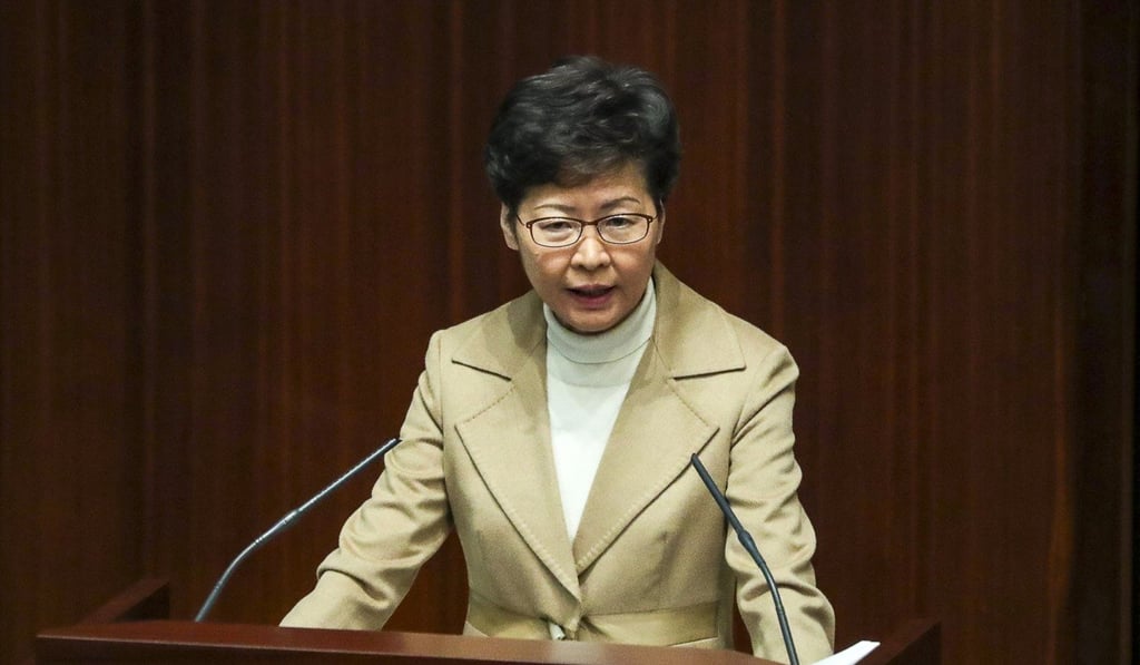 Chief Executive Carrie Lam Cheng Yuet-ngor’s government has been unable to resolve issues stemming from the anti-government protests. Photo: Sam Tsang
