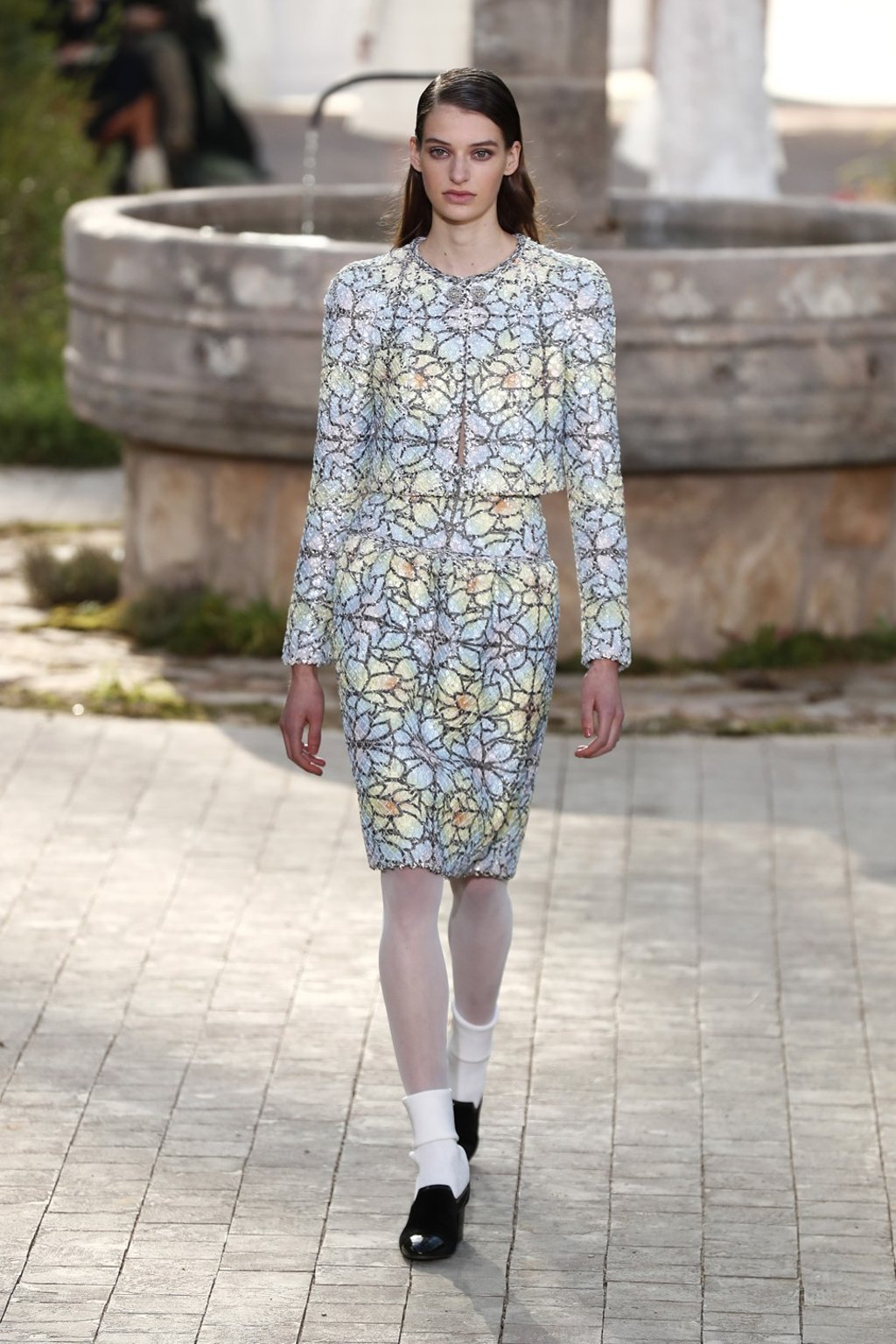 Designer Virginie Viard has less humour and a stricter aesthetic take than flamboyant predecessor Karl Lagerfeld, as evidenced by the spring/summer 2020 haute couture collection unveiled during Paris Fashion Week in January 2020. Photo: EPA-EFE