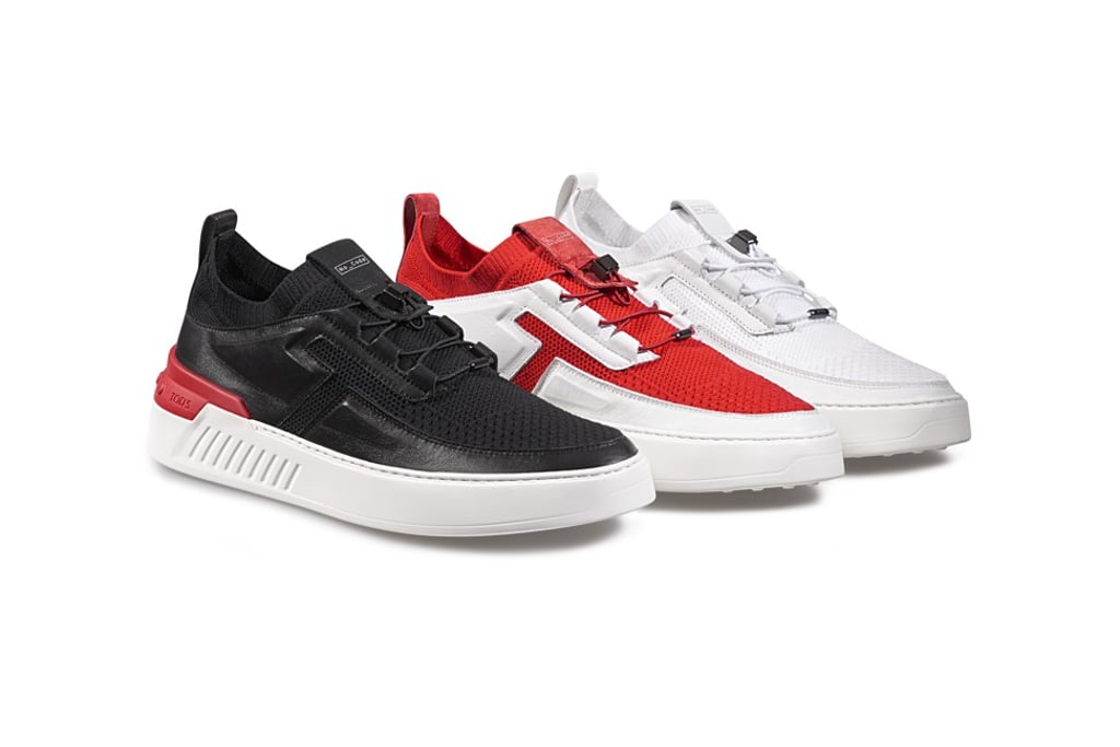 Tod's No_Code X shoe collection looks like a sports car