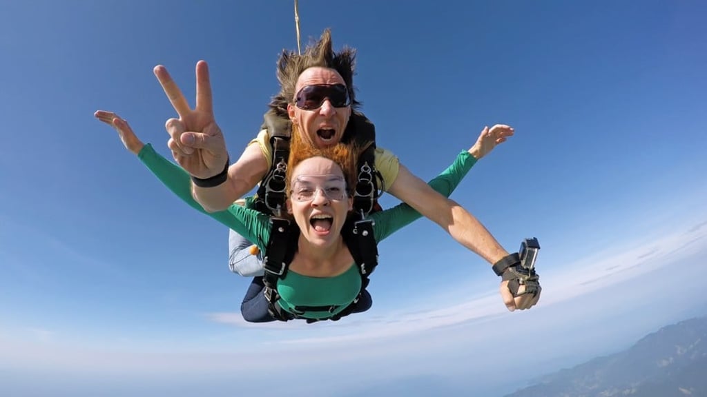 Skydiving is great, but there are easier ways to take a walk on the wild side. Photo: Shutterstock Skydiving is great, but there are easier ways to take a walk on the wild side. Photo: Shutterstock