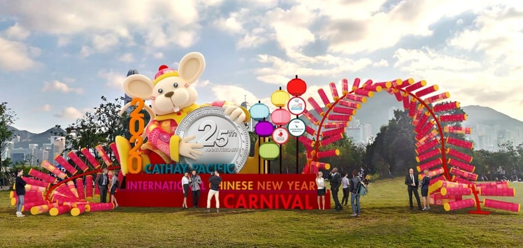 The Cathay Pacific International Chinese New Year Carnival in Hong Kong. Photo: Hong Kong Tourism Board