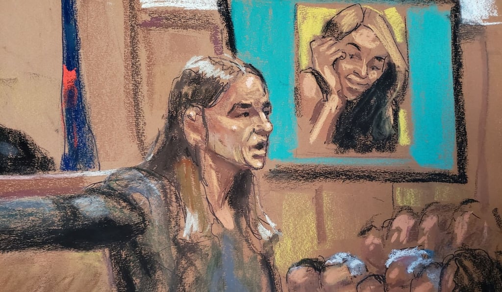 Assistant District Attorney Meghan Hast speaks at Harvey Weinstein’s sexual assault trial in New York on Wednesday as accuser Mimi Haleyi appears on the courtroom screen. Image: Jane Rosenberg via Reuters Assistant District Attorney Meghan Hast speaks at Harvey Weinstein’s sexual assault trial in New York on Wednesday as accuser Mimi Haleyi appears on the courtroom screen. Image: Jane Rosenberg via Reuters