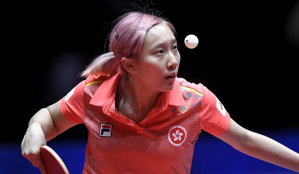 Minnie Soo in action for Hong Kong at the World Championships in Halmstad, Sweden. Photo: EPA-EFE