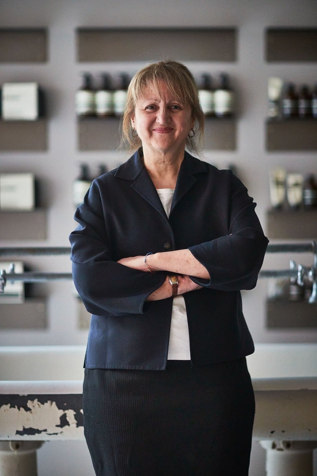 Denise Neri is the retail architectural manager of Aesop.
