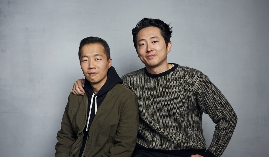 Director Lee Isaac Chung (left) and Steven Yeun at the Music Lodge in Park City, Utah, during the Sundance Film Festival. Photo: AP Director Lee Isaac Chung (left) and Steven Yeun at the Music Lodge in Park City, Utah, during the Sundance Film Festival. Photo: AP