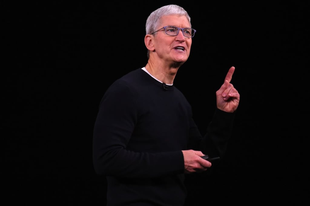 Apple chief executive Tim Cook said the factories of Apple suppliers in China are reopening on February 10 after an extended Lunar New Year holiday. Photo: Agence France-Presse