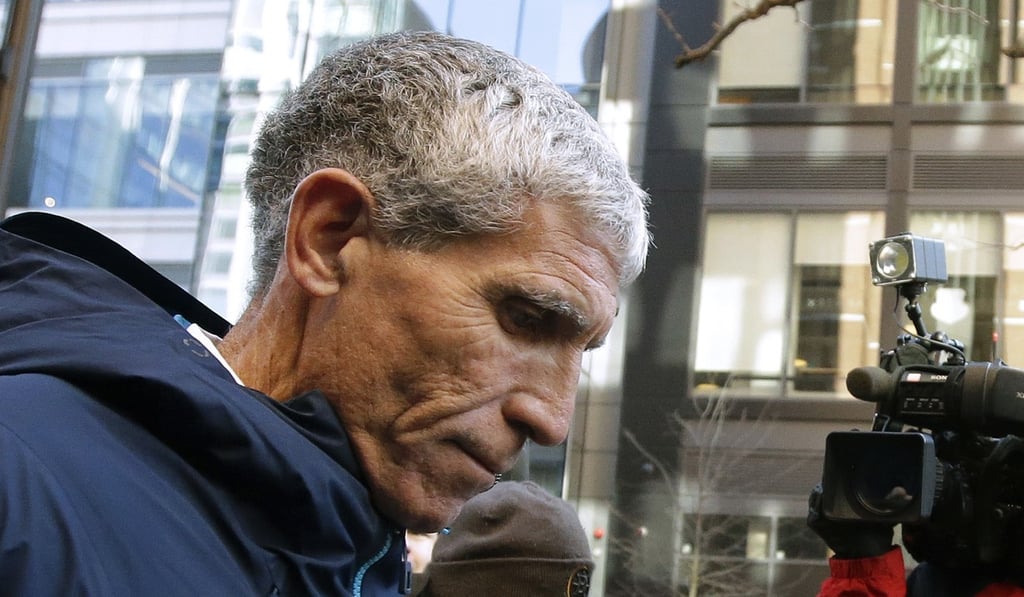 William “Rick” Singer leaves federal court in Boston after pleading guilty to charges in a nationwide college admissions bribery scandal in March 2019. Photo: AP