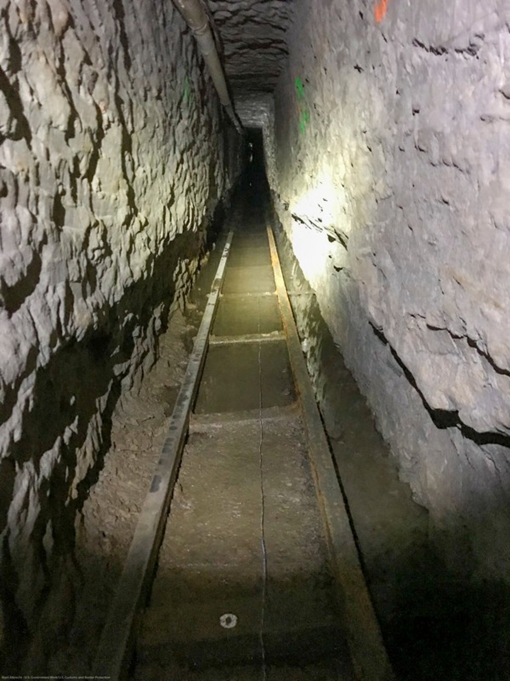 The tunnel was about 21 metres deep and came equipped with lift, rail cart system, ventilation, and drainage system. Photo: Reuters The tunnel was about 21 metres deep and came equipped with lift, rail cart system, ventilation, and drainage system. Photo: Reuters