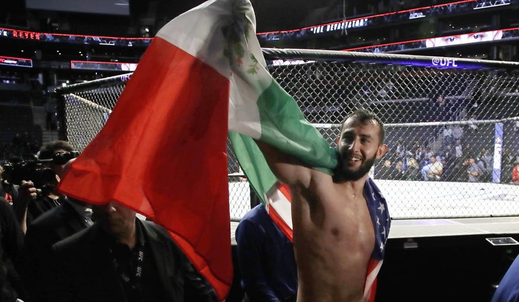 Dominick Reyes has a massive chance to upset one of the UFC’s legends. Photo: AP