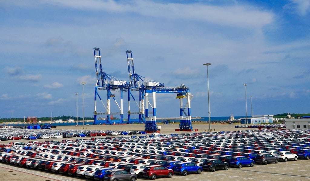 Hambantota Port was in 2017 leased to China for 99 years. Photo: Xinhua