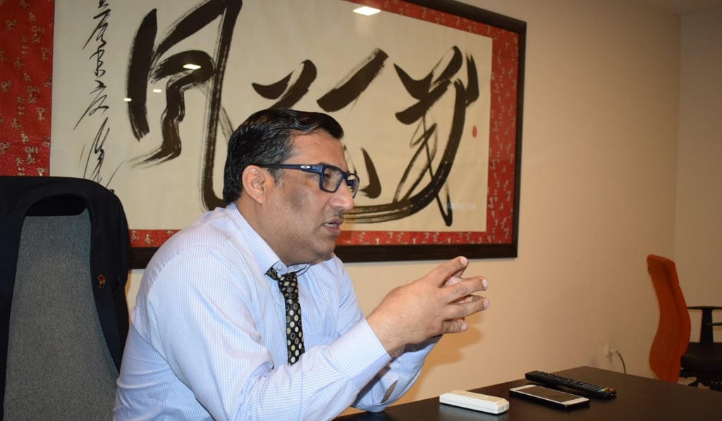 Sheikh Ejaz Asghar, managing director of Project Solutions. Photo: Tom Hussain