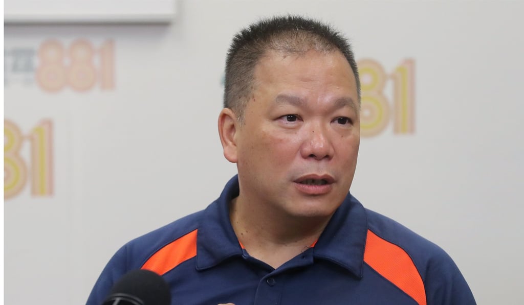 Mak Kam-fai, chairman of the Hong Kong Disciplined Services Volunteer Corps, has said about 300 people from across departments have offered to help in the coronavirus fight. Photo: Edward Wong