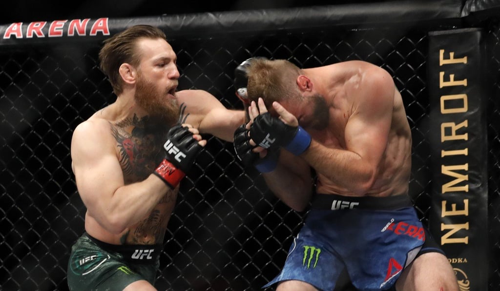 McGregor manhandled Donald Cerrone at 170 pounds so should he mess with a good thing? Photo: AFP