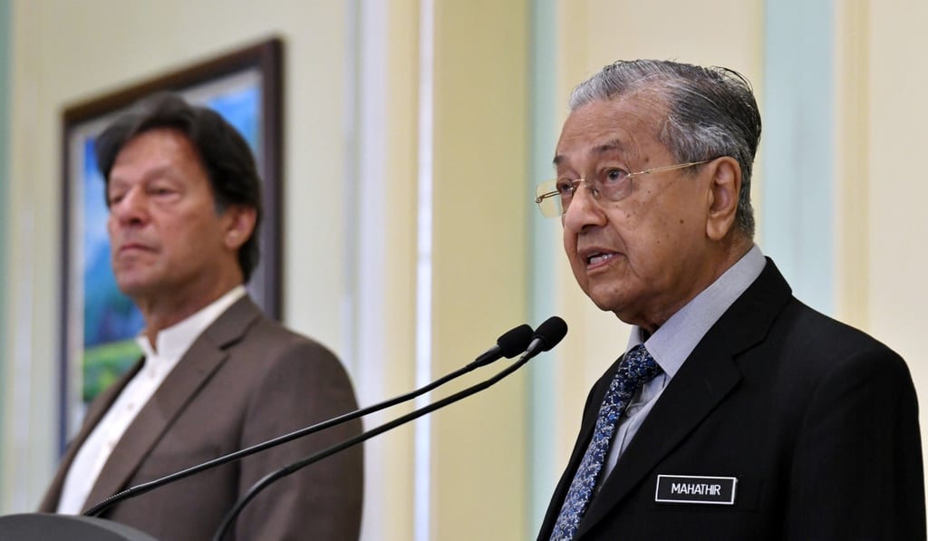 Mahathir says there is a strong mutual commitment to “further enhance the long history of close bilateral relations” with Pakistan. Photo: DPA Mahathir says there is a strong mutual commitment to “further enhance the long history of close bilateral relations” with Pakistan. Photo: DPA