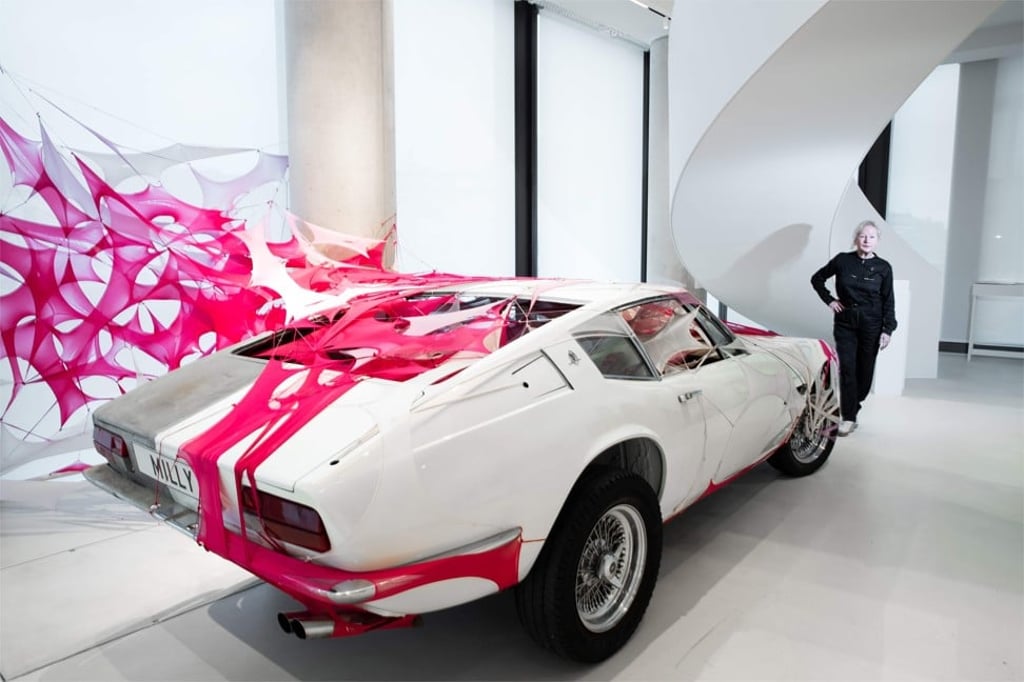 Agnes b. at the Fab in Paris. Photo: Joel Saget/AFP Agnes b. at the Fab in Paris. Photo: Joel Saget/AFP