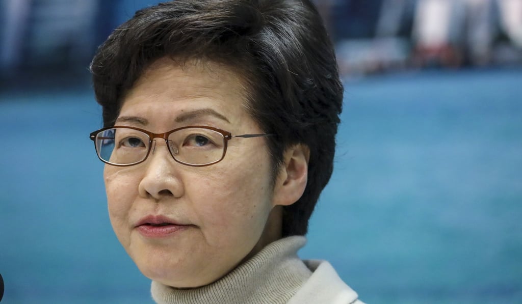 Hong Kong Chief Executive Carrie Lam has urged striking medical staff to return to work. Photo: Sam Tsang