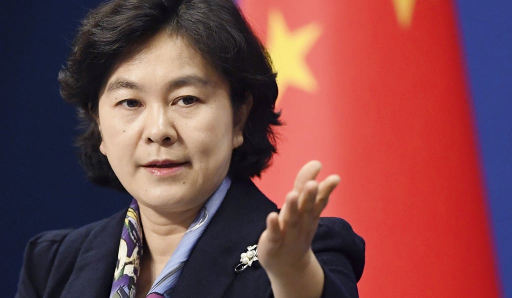 Foreign ministry spokeswoman Hua Chunying did not elaborate on the “extreme and discriminatory words uttered by some countries”. Photo: Kyodo
