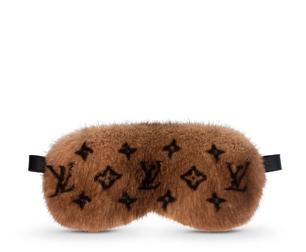 Louis Vuitton sleep mask. Photo: Louis Vuitton