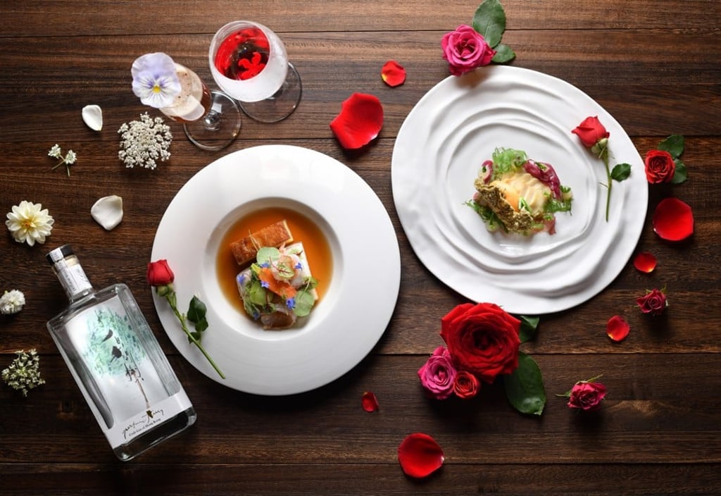 Valentine’s Day set dinner is partnered with Perfume Trees gin. Photo: Alibi