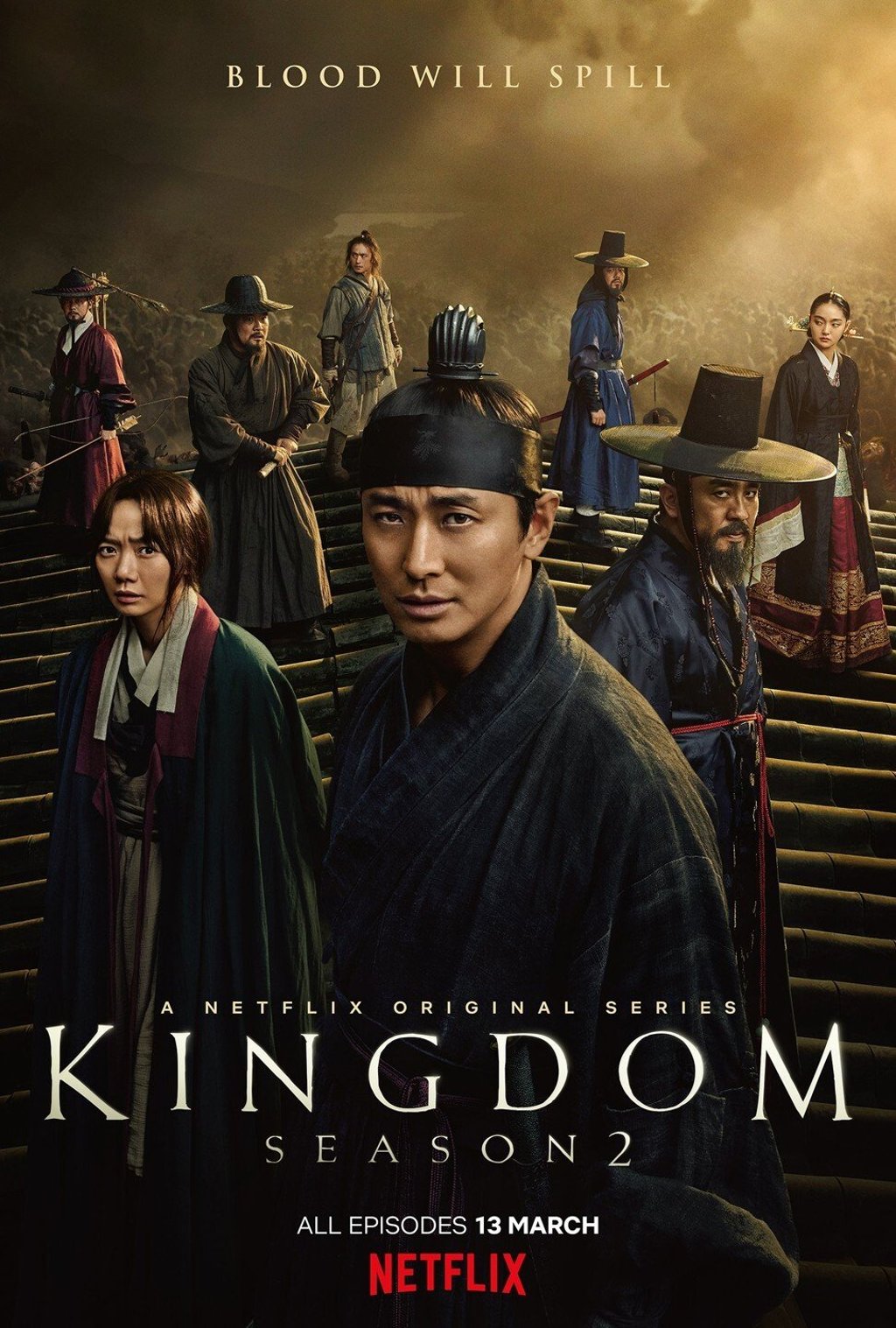 Season 2 of zombie horror K-drama Kingdom will be out in March on Netflix.