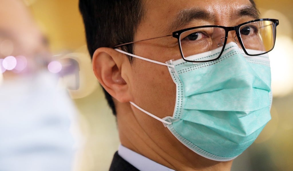 Secretary for Education Kevin Yeung says the Education Bureau will consider whether about 25,000 cross-border pupils can attend online classes from mainland China to avoid being quarantined. Photo: Edward Wong