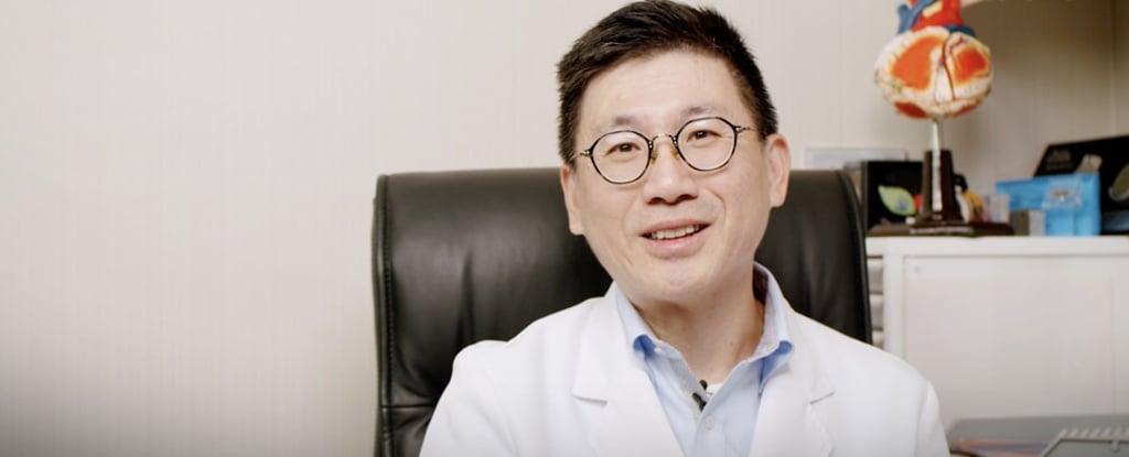 Dr Jeffrey Fung, consultant cardiologist at Hong Kong Adventist Hospital – Stubbs Road, says medical staff have a ‘six-hour window’ in which to carry out surgery if patients are to have a good chance of making a full recovery after they show symptoms of a blocked artery.