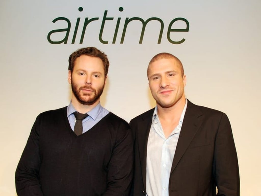 Sean Parker, left, and Shawn Fanning. Photo: Kevin Mazur/WireImage for Airtime