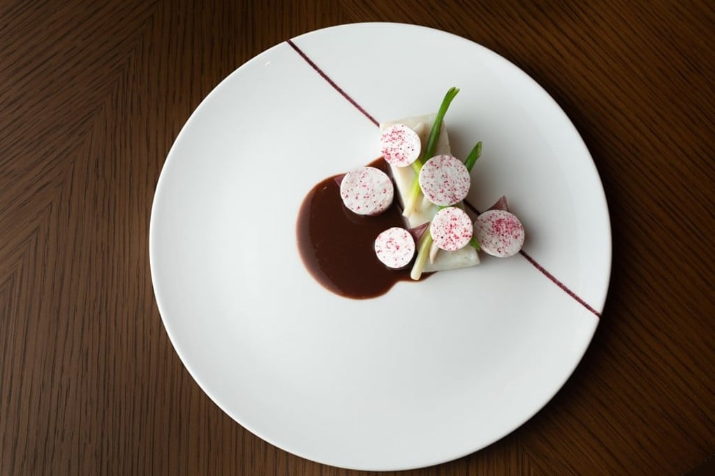 Amber offers four- and eight-course seasonal menus, fit for the most exceptional Valentines. Amber offers four- and eight-course seasonal menus, fit for the most exceptional Valentines.