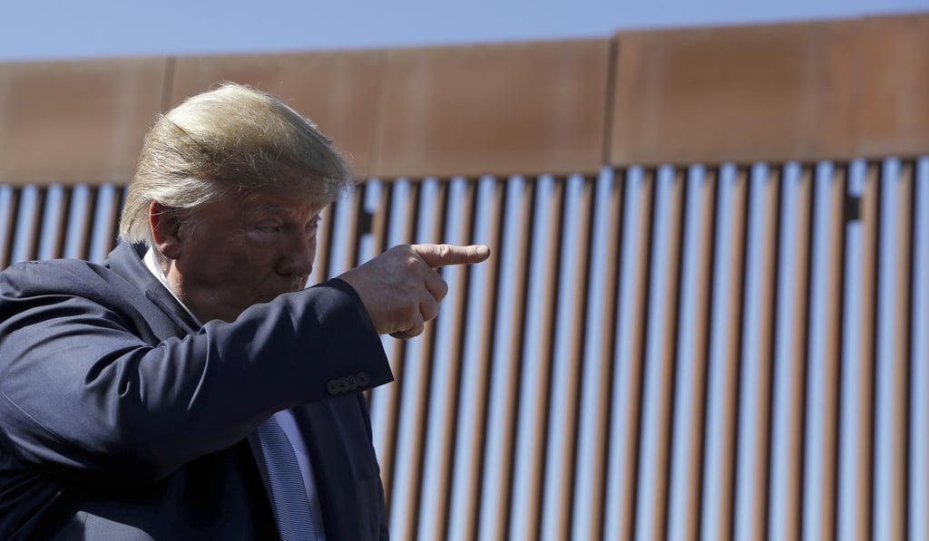 US President Donald Trump will seek US$2 billion more in funding for construction of his border wall. Photo: AP