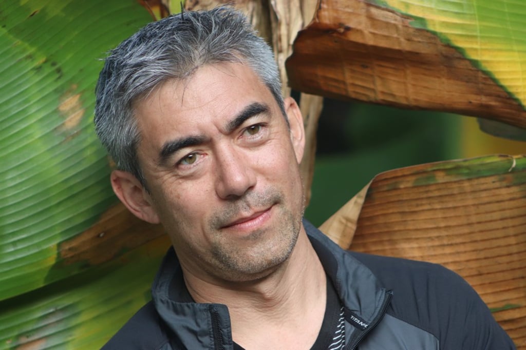 Author and graphic designer John Saeki. Photo: Annemarie Evans