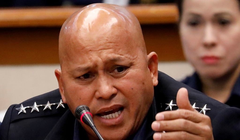 Ronald dela Rosa pictured while Philippine National Police chief in 2017. Photo: Reuters Ronald dela Rosa pictured while Philippine National Police chief in 2017. Photo: Reuters