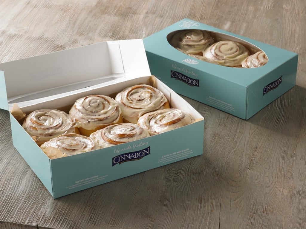 Cinnabon’s signature large, gooey cinnamon buns bring back sweet memories for those who have tried one while abroad.