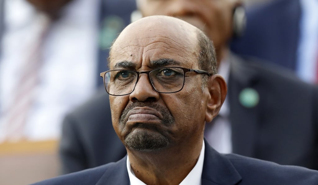 Bashir has been charged with genocide, war crimes and crimes against humanity for his role in the conflict. Photo: AP