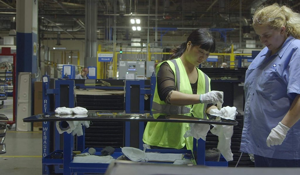 A still from Netflix’s American Factory. Photo: Netflix A still from Netflix’s American Factory. Photo: Netflix