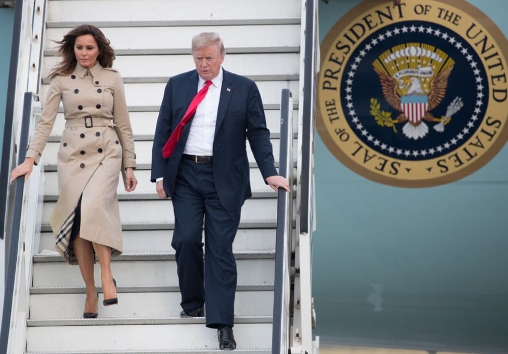 US President Donald Trump and his wife Melania reportedly sleep in different beds – even on different floors of the White House. Photo: AFP