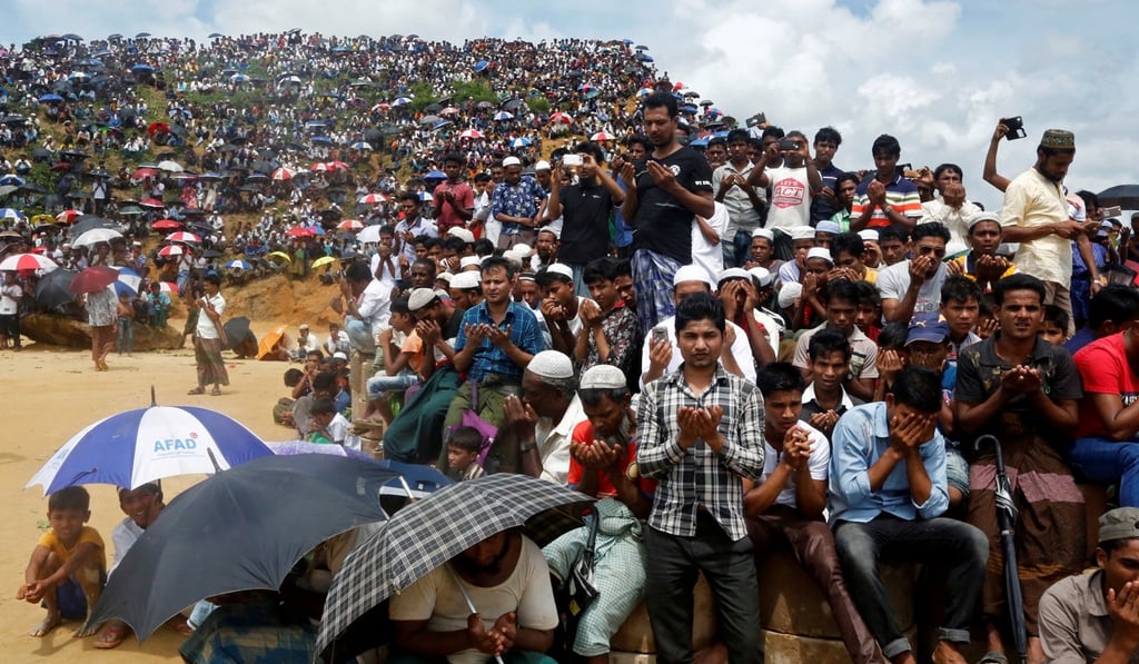 Rohingya refugees at Cox’s Bazar, Bangladesh. Photo: Reuters