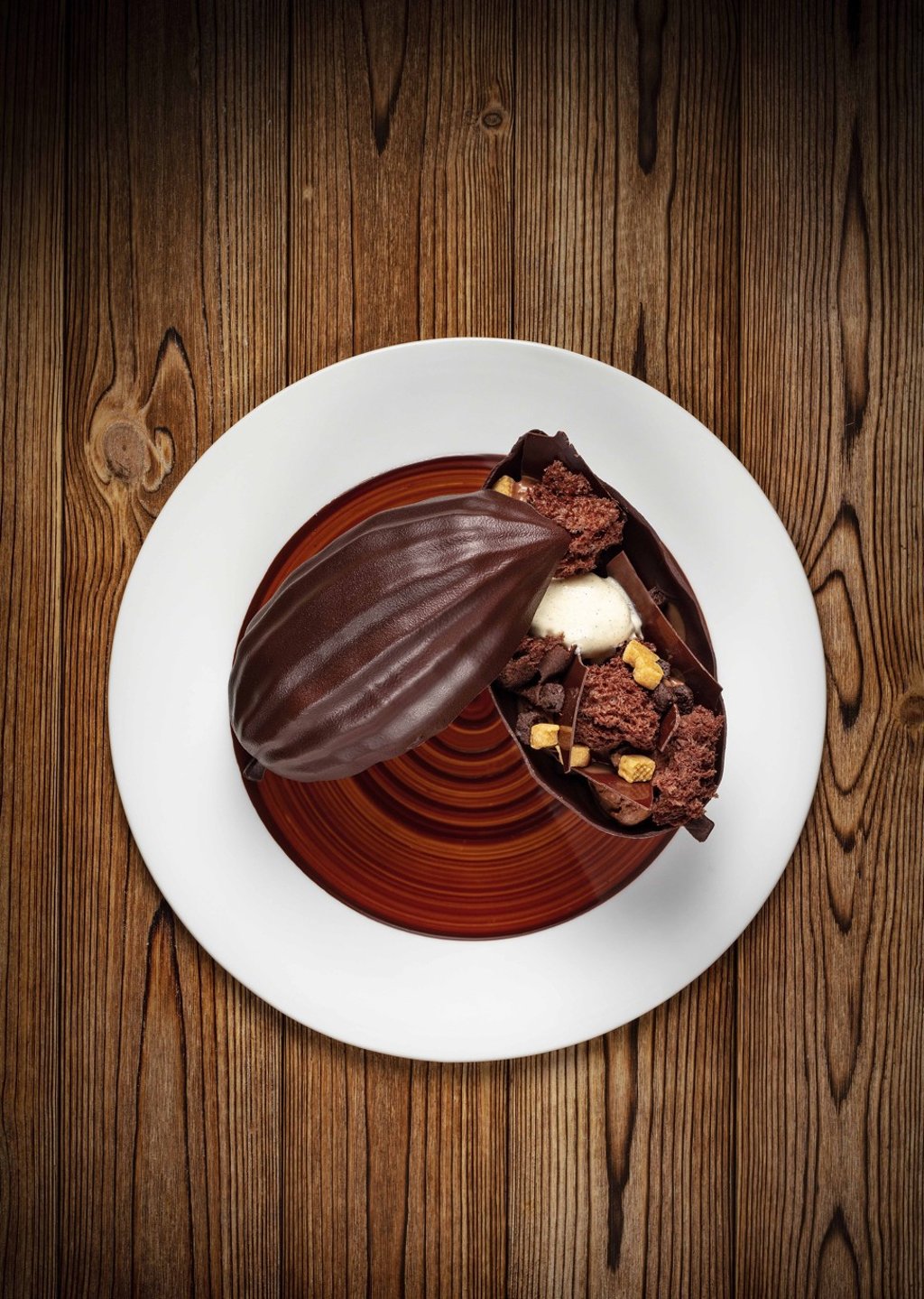 Ultime from patissier Pierre Hermé is a combination of vanilla and chocolate. Ultime from patissier Pierre Hermé is a combination of vanilla and chocolate.