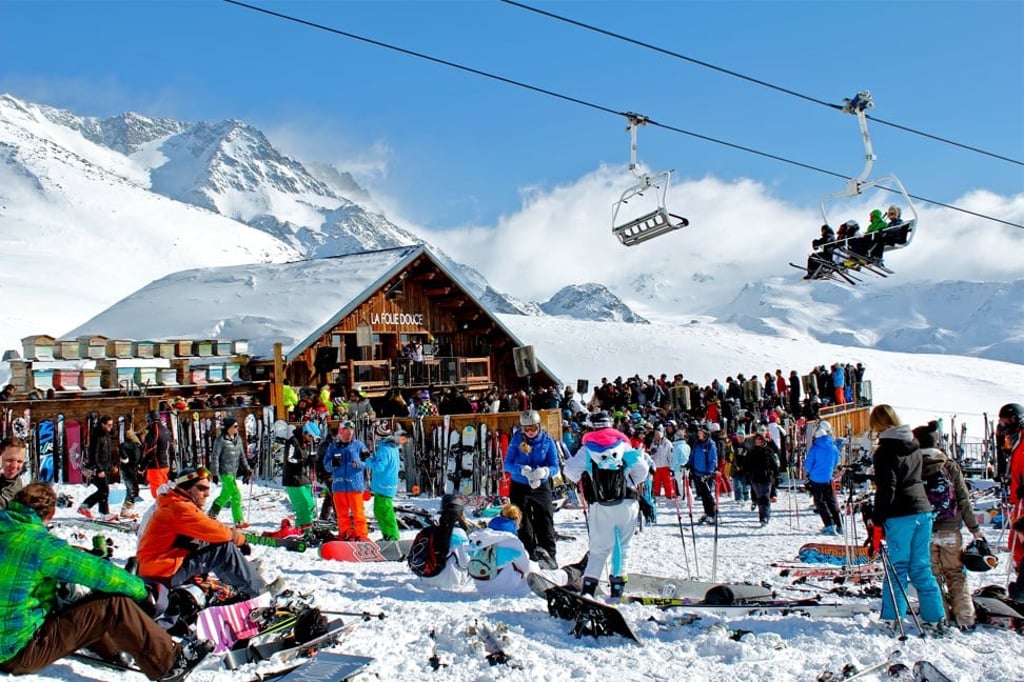 La Folie Douce, an apres-ski spot in Val Thorens. Photo: Shutterstock La Folie Douce, an apres-ski spot in Val Thorens. Photo: Shutterstock