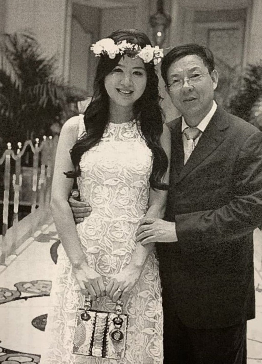 The April 10, 2016, wedding of Peipei Li and Luhua Rao, in the Wynn Las Vegas casino’s chapel. Rao was already married to Yan Yuzhen, mother of his two sons, at the time. Photo: BC Supreme Court exhibit