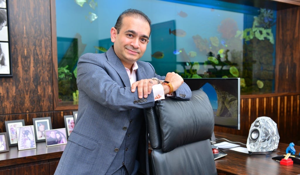 Diamond jewellery designer Nirav Modi fled India in 2018 after the Punjab National Bank scandal broke out. Photo: Mint via Getty Images