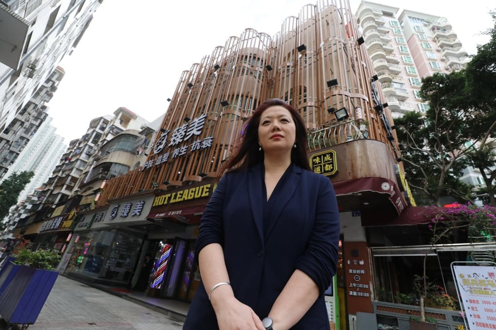 Juan Du in Baishizhou, Shenzhen. Photo: Edward Wong