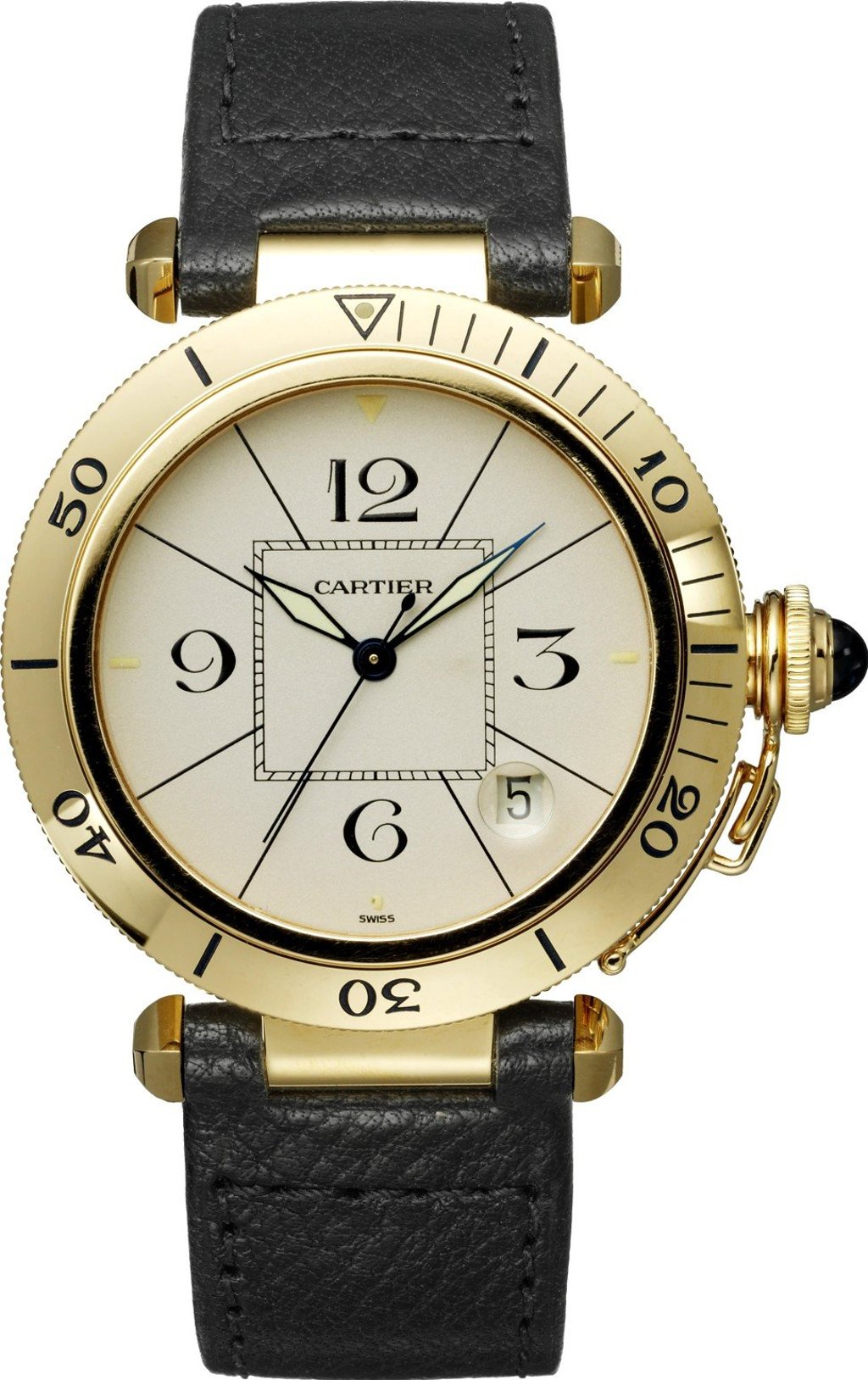The Pasha de Cartier watch. Photo: Cartier The Pasha de Cartier watch. Photo: Cartier
