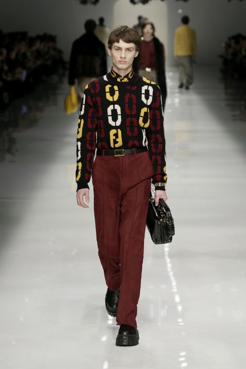 Reimagined, refined wardrobe staples from Fendi men’s autumn/winter 2020 show. Photo: Fendi