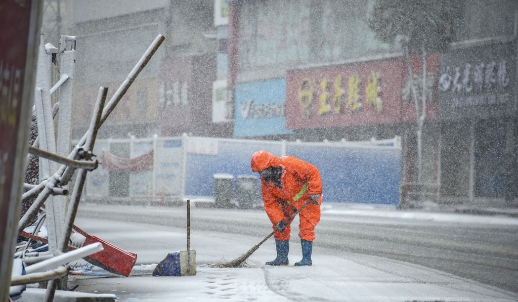 Xiaogan had already been in lockdown for weeks as authorities try to contain the virus outbreak. Photo: Xinhua Xiaogan had already been in lockdown for weeks as authorities try to contain the virus outbreak. Photo: Xinhua